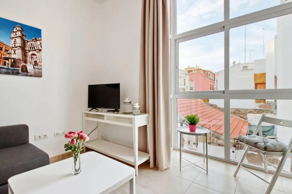 Apartamento Terraza Privada 2D Malaga Centro
